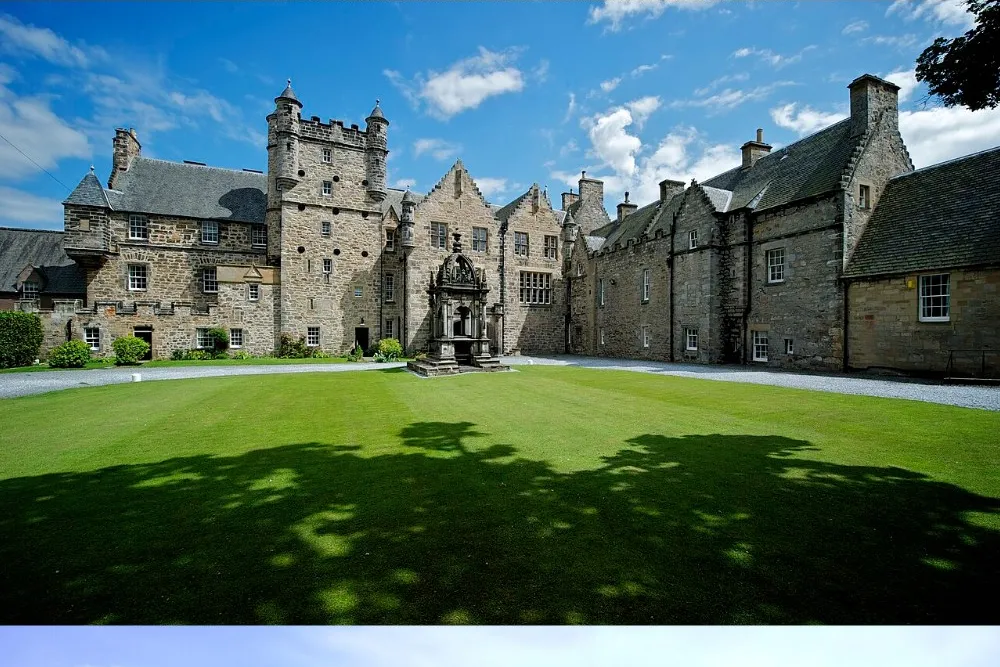 Loretto School, Musselburgh — main buildings and lawn