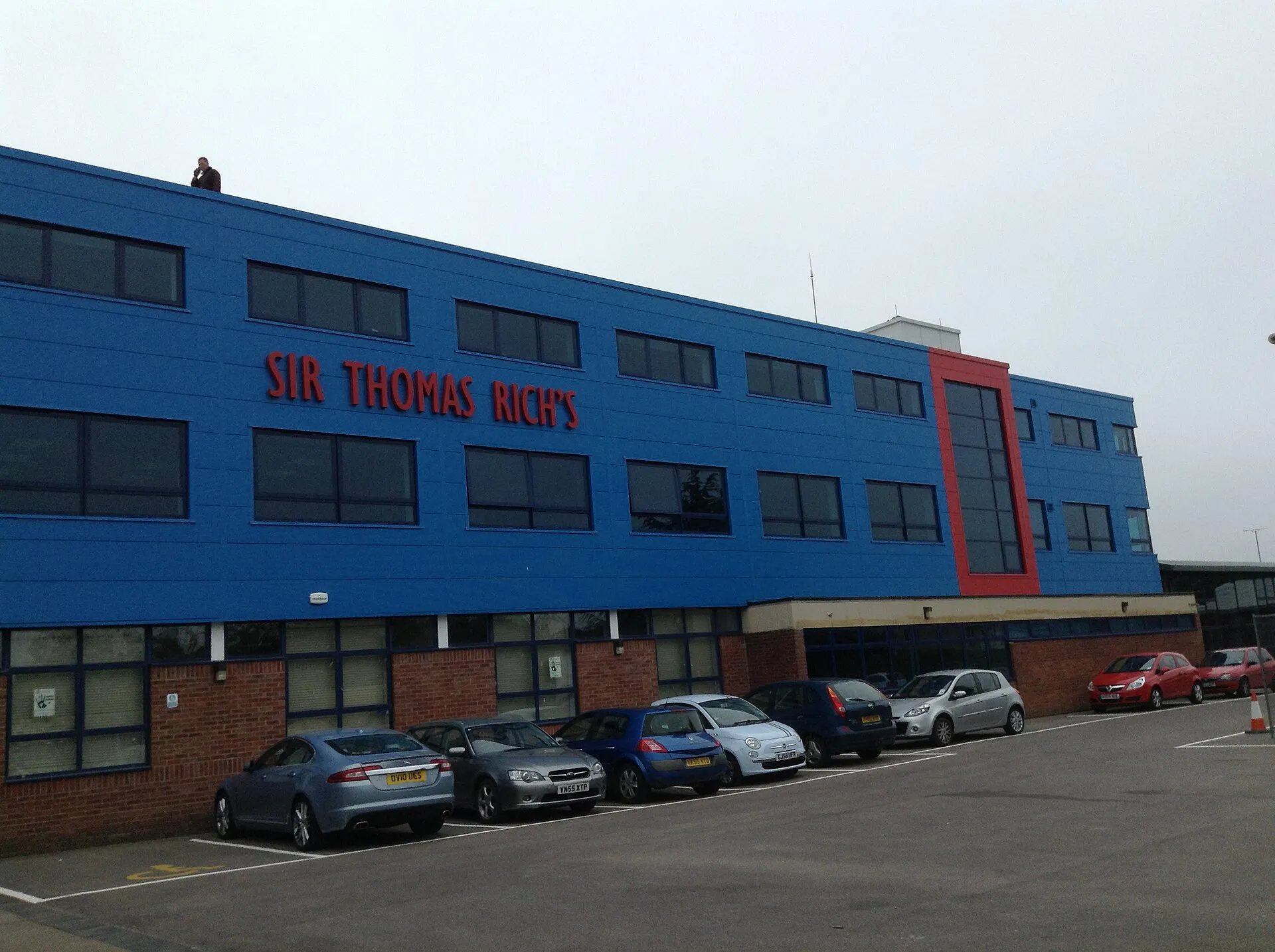 Sir Thomas Rich's School — exterior
