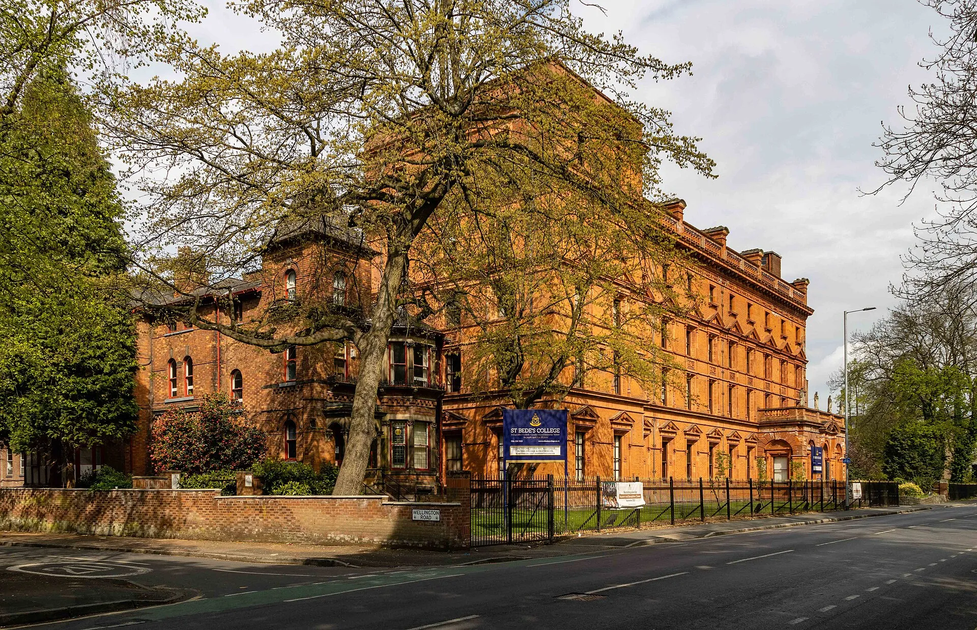 St Bede's College — exterior