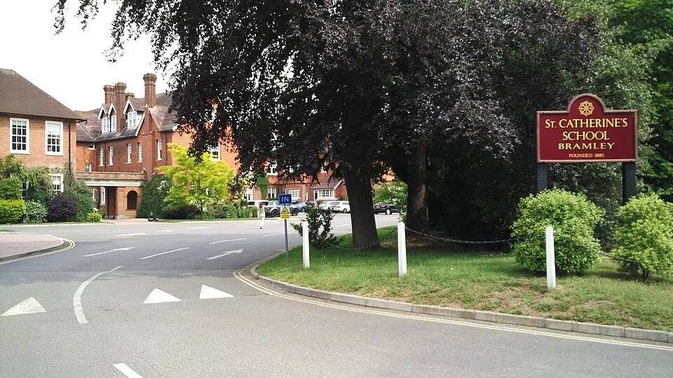 St Catherine's School, Bramley — exterior